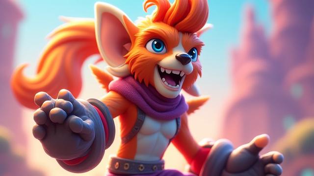 मोबाइल गेम के लिए चरित्र एनिमेशन